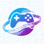 电竞实时数据网流线型发光电竞Logo